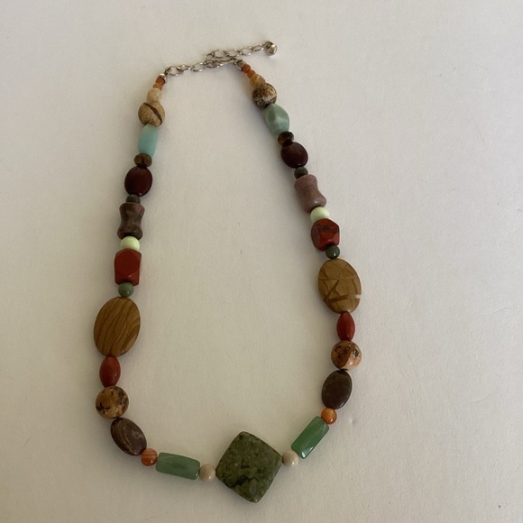 Jay King Mine Finds Multi Color Gemstone Necklace 925 Clasp - Picture 15 of 16